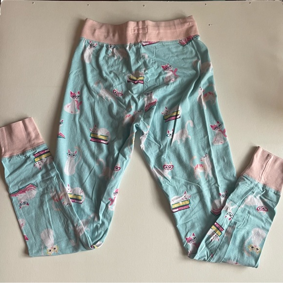 💚3/$15💚 LITTLE BLUE HOUSE | Small | pyjamas pants, lounge joggers | cats books - Picture 2 of 5